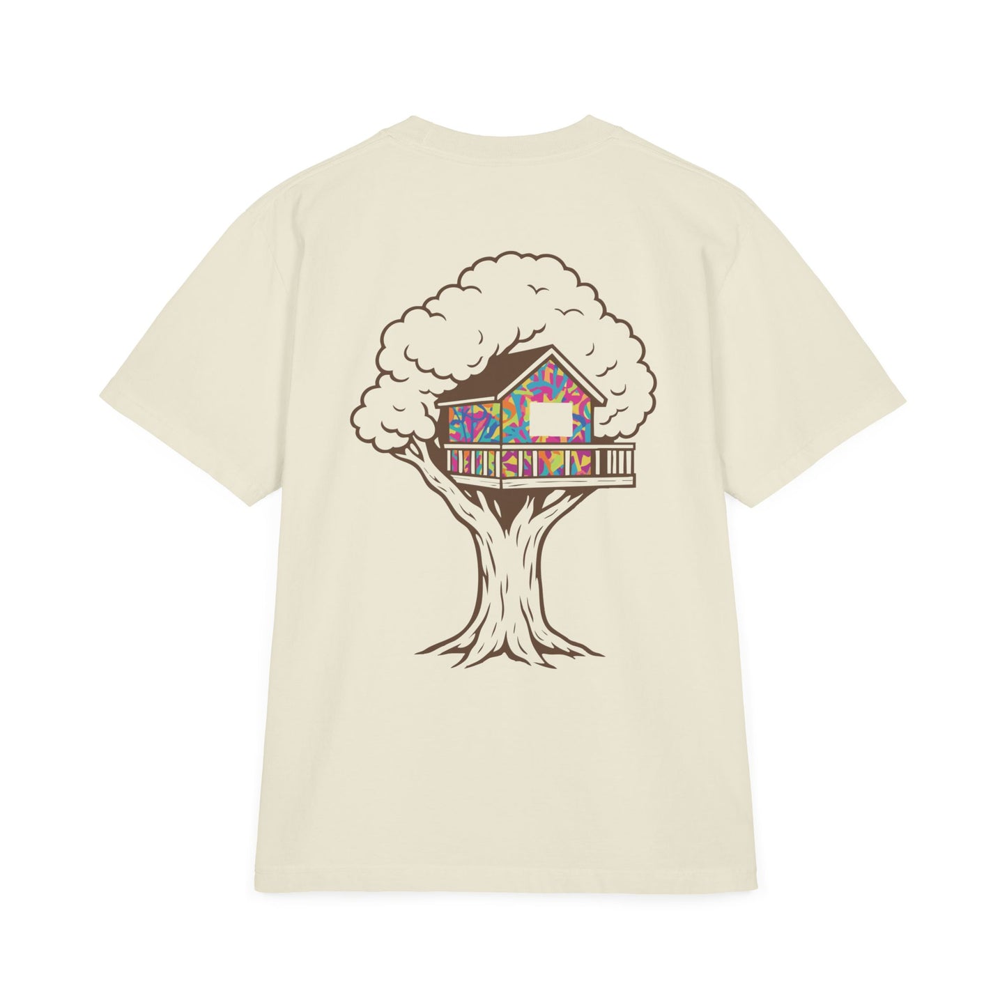 Unisex Garment-Dyed Drop-Shoulder T-Shirt