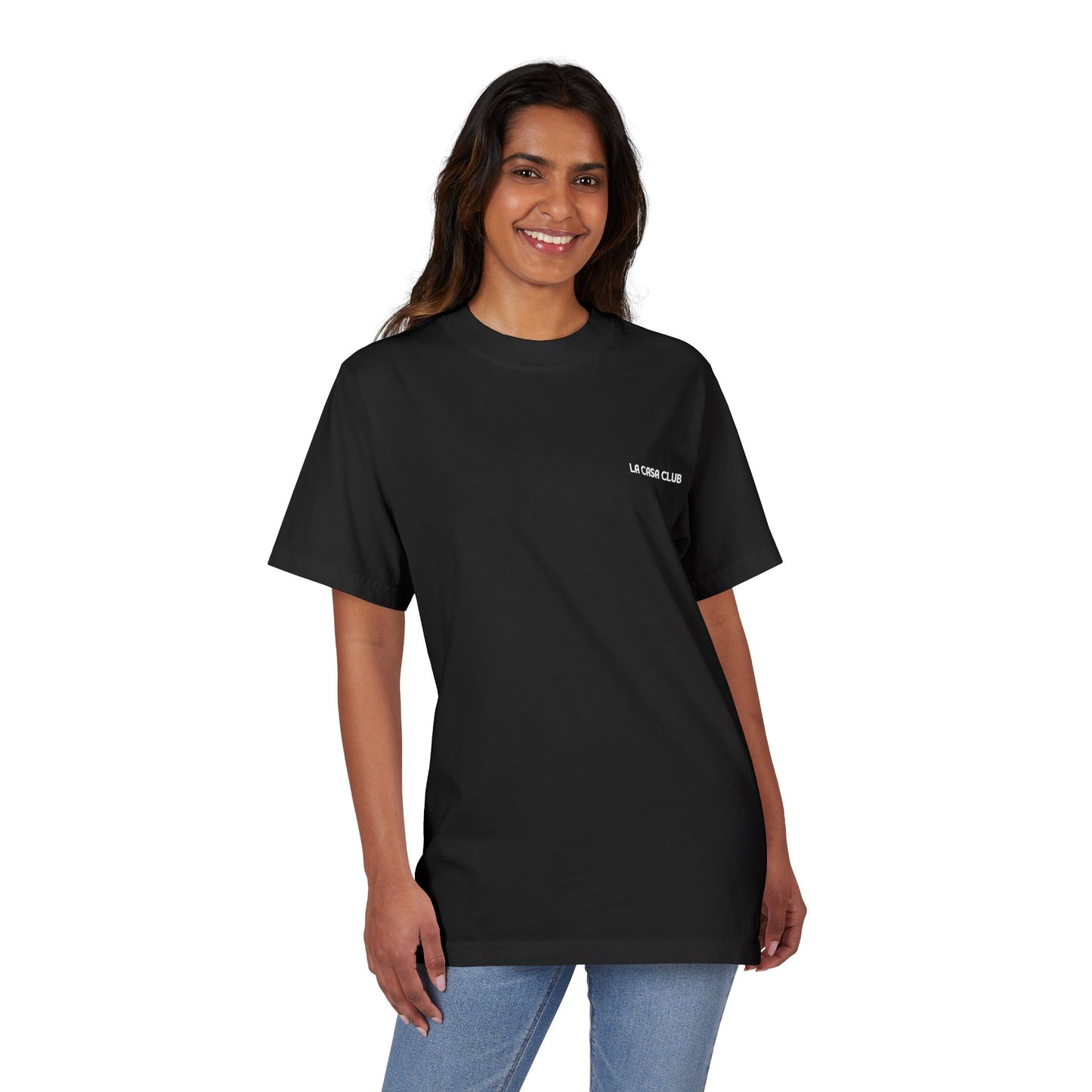 Unisex Garment-Dyed Drop-Shoulder T-Shirt