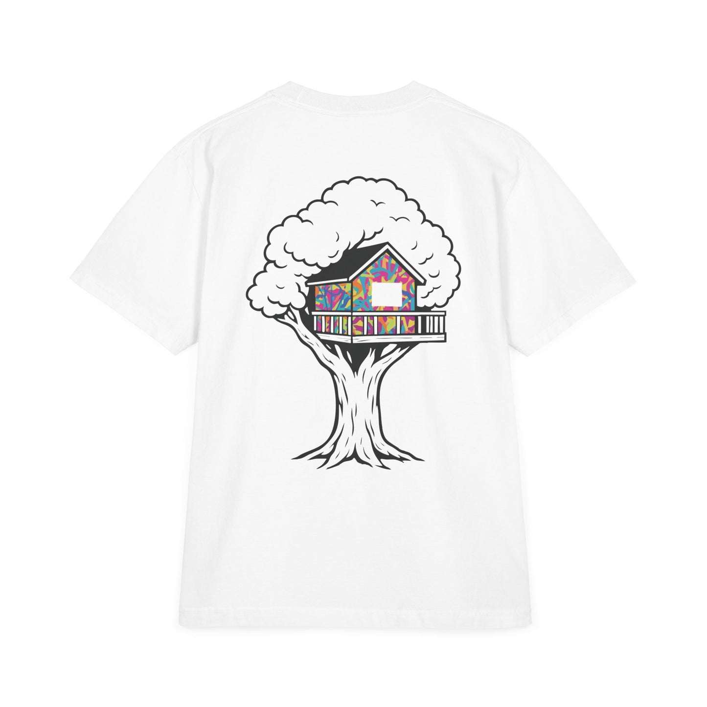 Unisex Garment-Dyed Drop-Shoulder T-Shirt