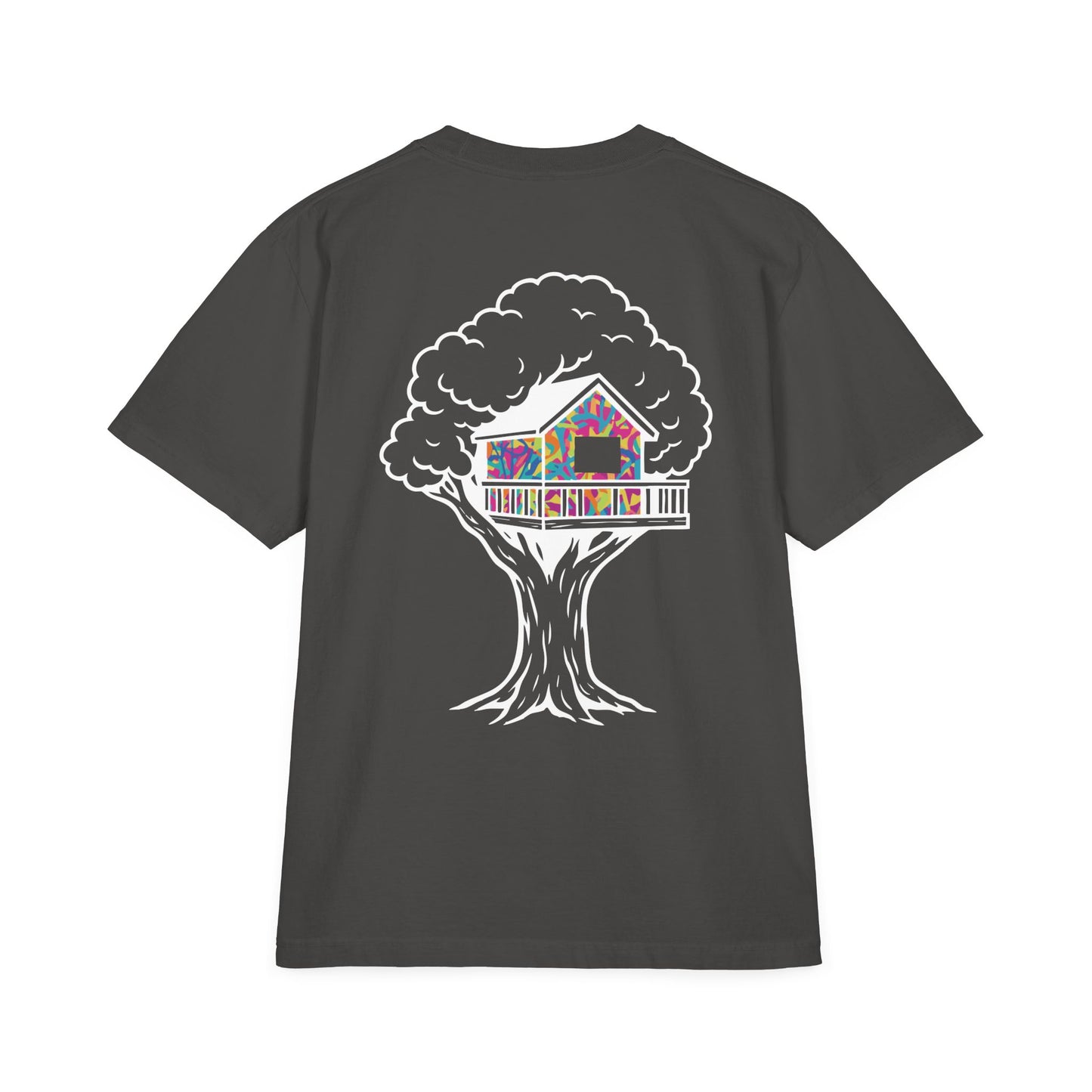 Unisex Garment-Dyed Drop-Shoulder T-Shirt