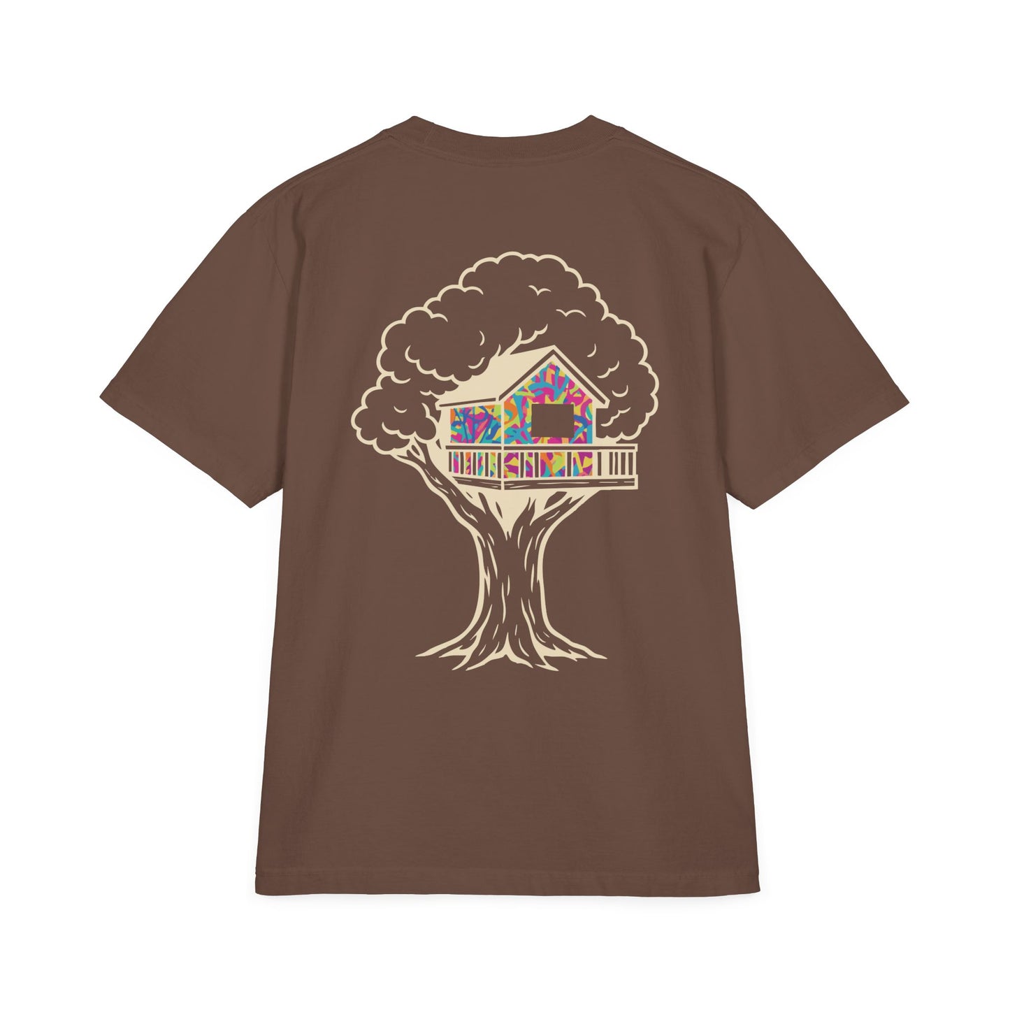 Unisex Garment-Dyed Drop-Shoulder T-Shirt