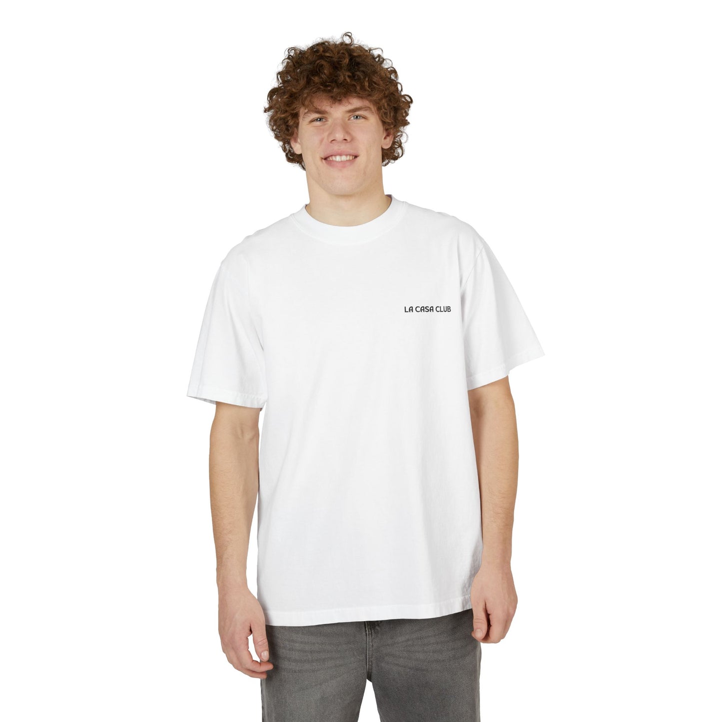 Unisex Garment-Dyed Drop-Shoulder T-Shirt