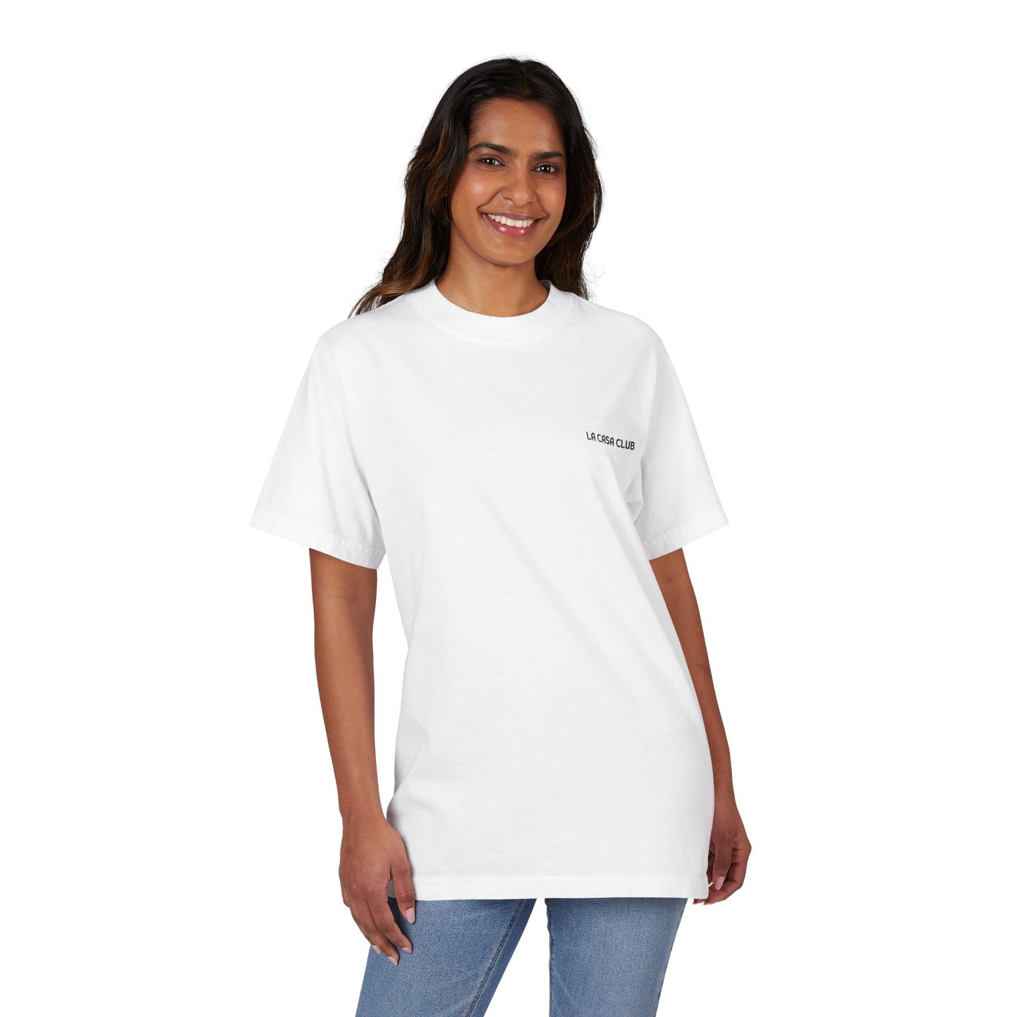 Unisex Garment-Dyed Drop-Shoulder T-Shirt